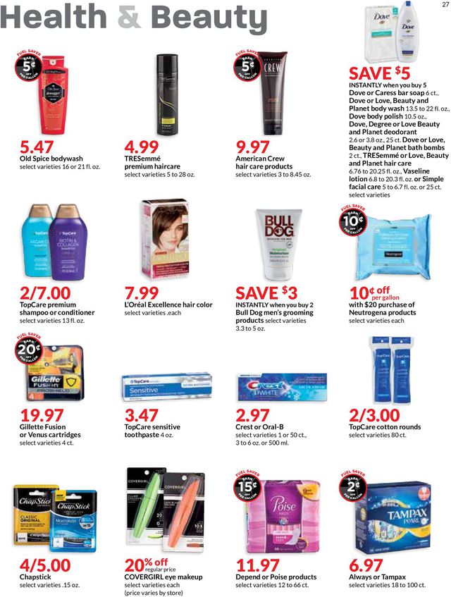 HyVee Ad from 11/04/2020