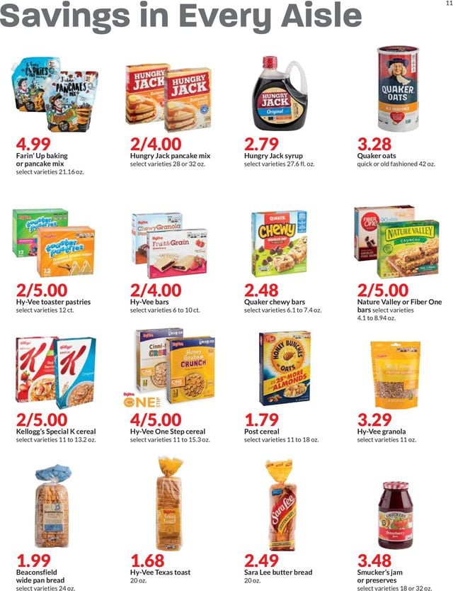 HyVee Ad from 11/11/2020