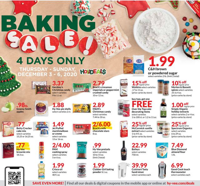 HyVee Ad from 12/03/2020