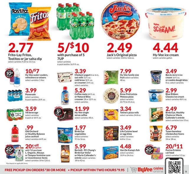 HyVee Ad from 01/13/2021