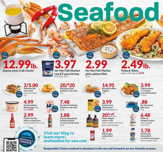HyVee Ad from 02/18/2021