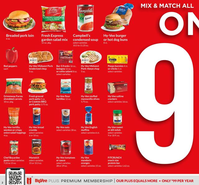 HyVee Ad from 02/24/2021