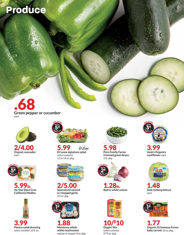 HyVee Ad from 03/03/2021