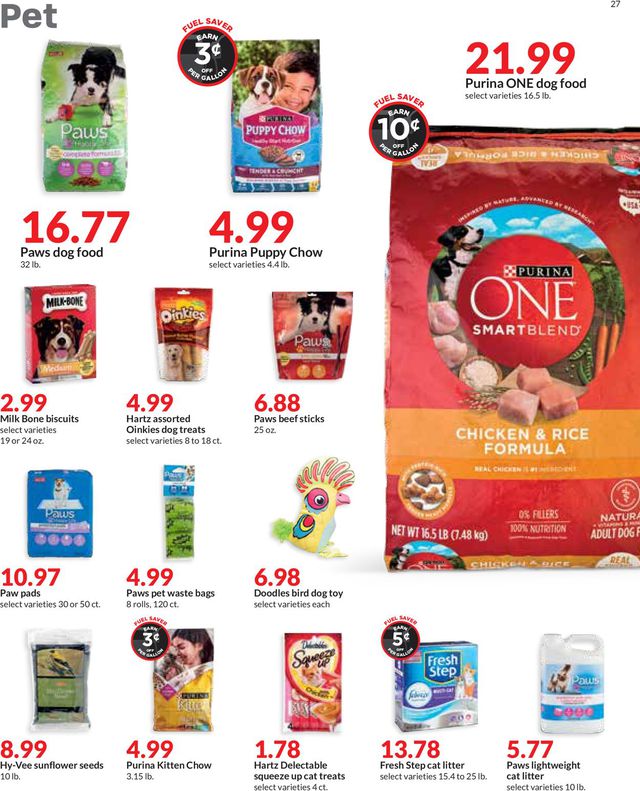 HyVee Ad from 03/17/2021
