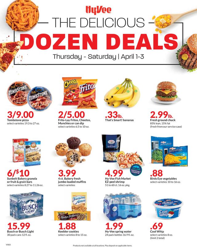 HyVee Ad from 04/01/2021