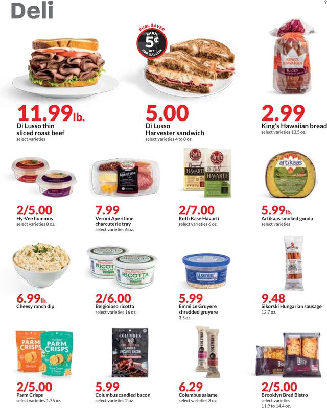 HyVee Ad from 04/07/2021