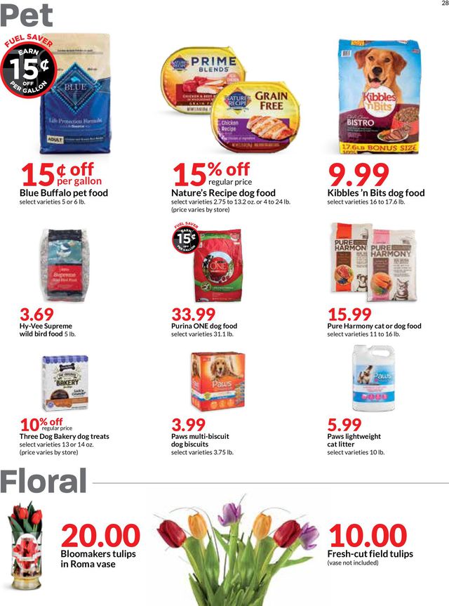 HyVee Ad from 04/28/2021