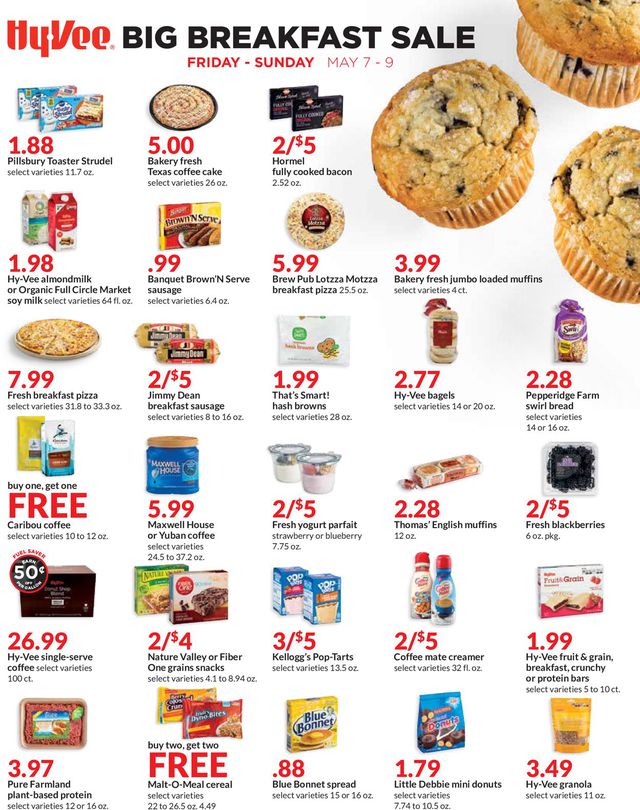 HyVee Ad from 05/07/2021