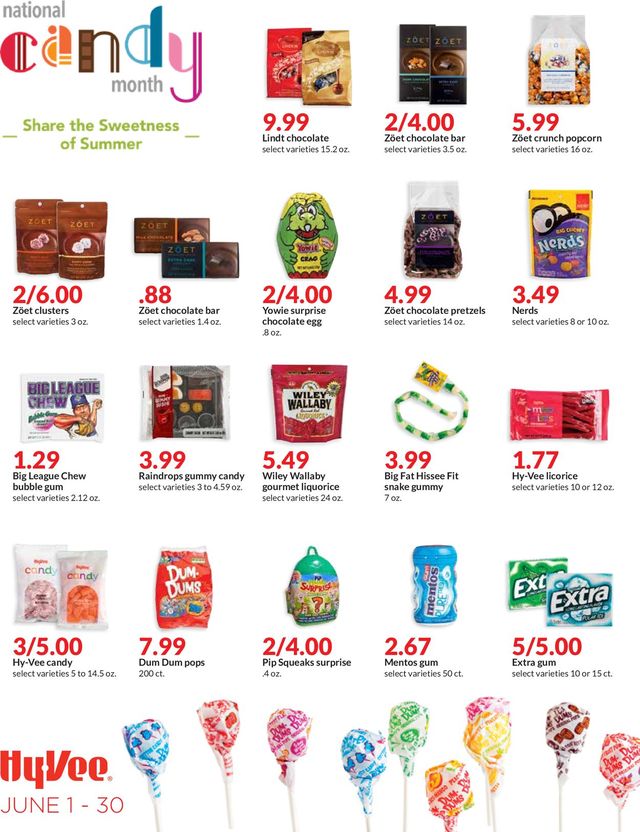HyVee Ad from 06/01/2021