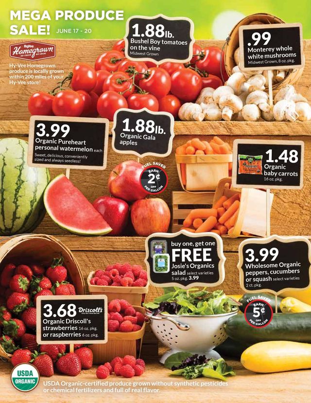 HyVee Ad from 06/17/2021