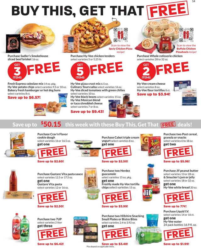 HyVee Ad from 07/21/2021