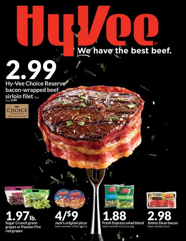 HyVee Ad from 08/18/2021