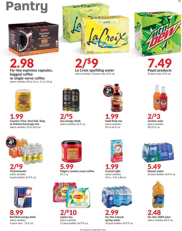 HyVee Ad from 08/25/2021
