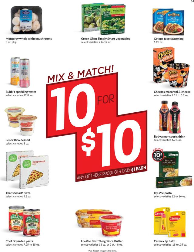 HyVee Ad from 10/06/2021