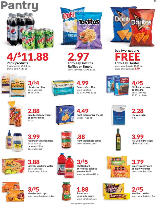 HyVee Ad from 10/06/2021