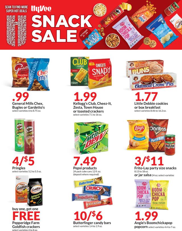 HyVee Ad from 10/21/2021