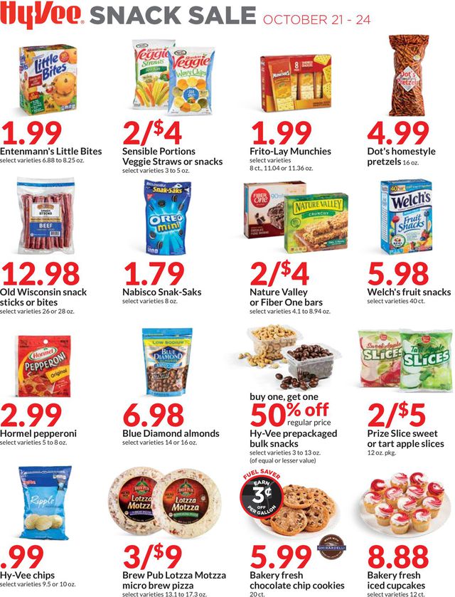 HyVee Ad from 10/21/2021