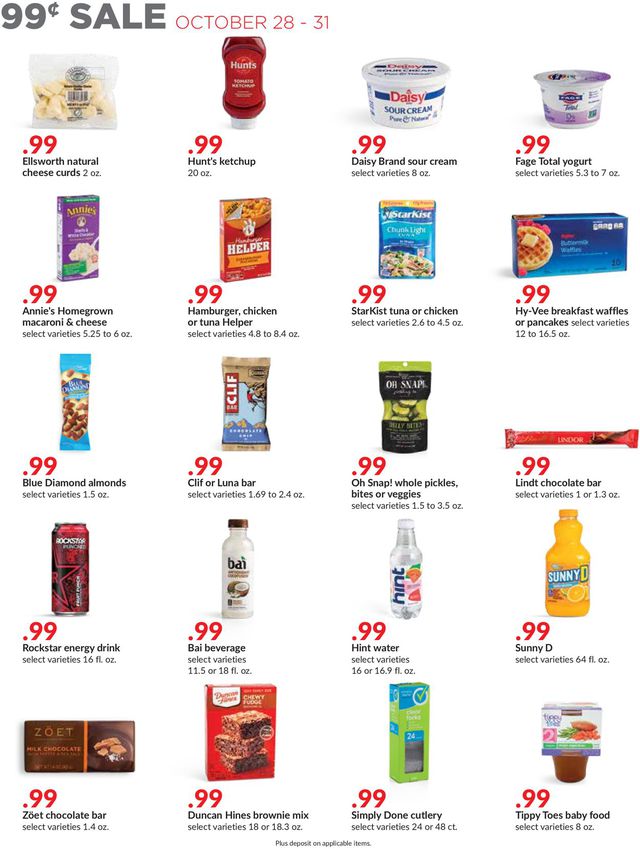 HyVee Ad from 10/28/2021