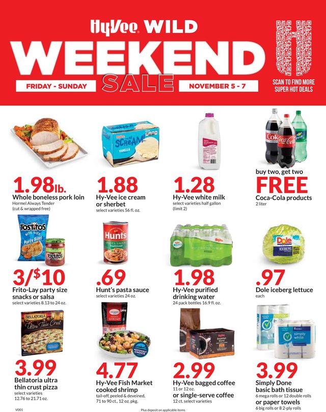 HyVee Ad from 11/05/2021