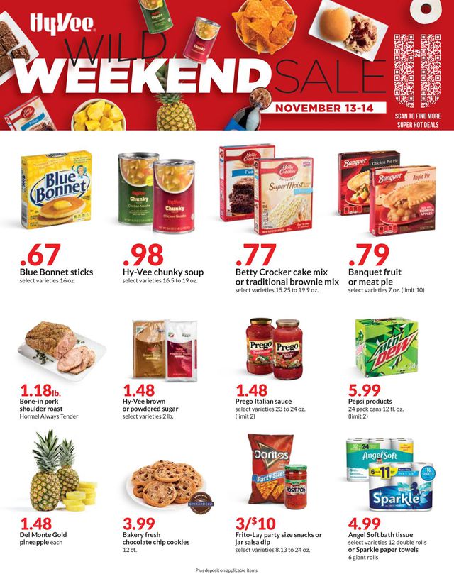 HyVee Ad from 11/13/2021