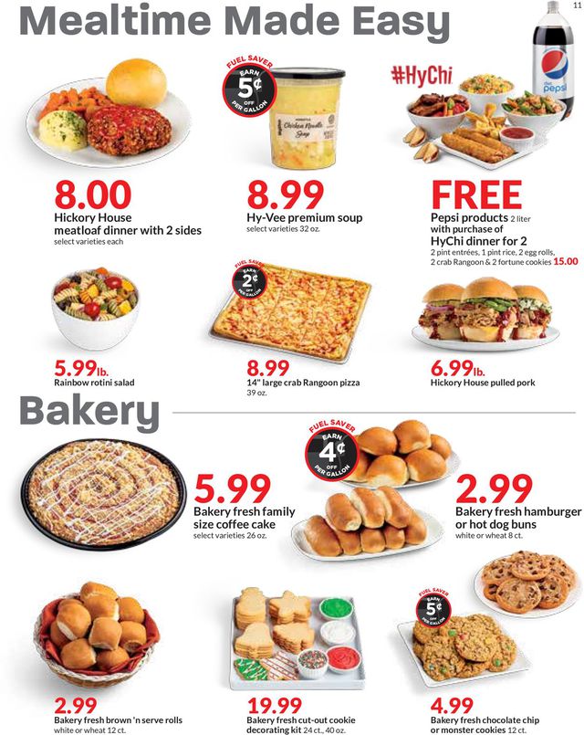 HyVee Ad from 12/01/2021
