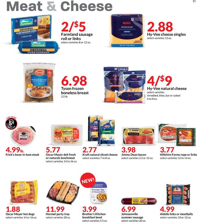 HyVee Ad from 12/22/2021