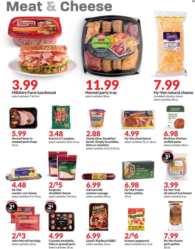 HyVee Ad from 12/29/2021