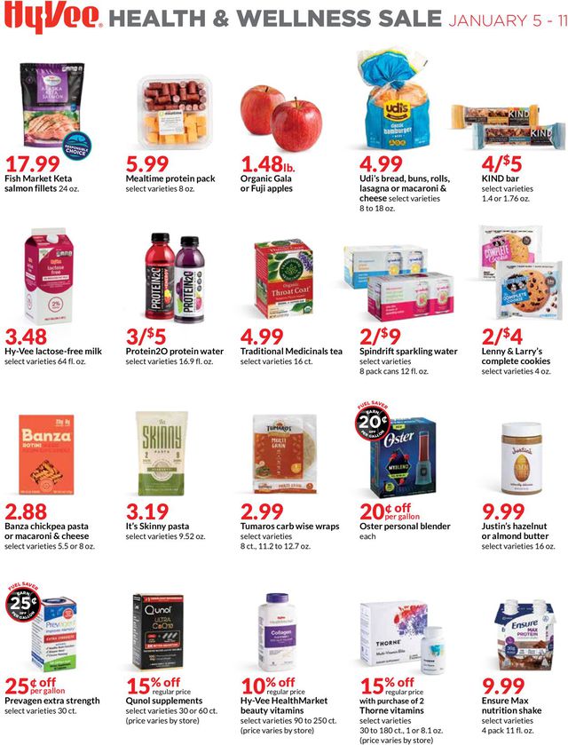 HyVee Ad from 01/05/2022