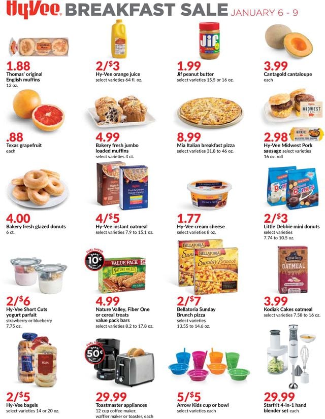HyVee Ad from 01/06/2022
