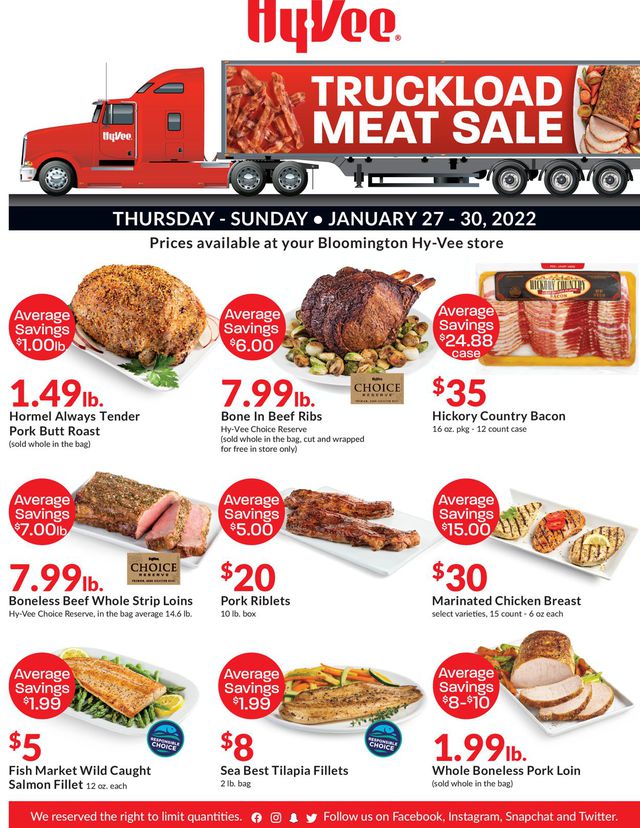 HyVee Ad from 01/27/2022