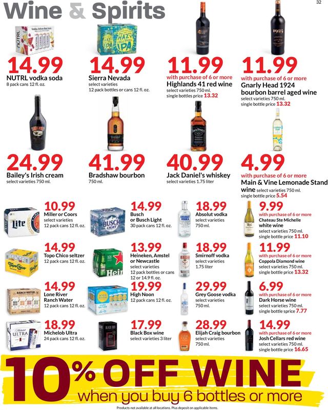 HyVee Ad from 02/16/2022