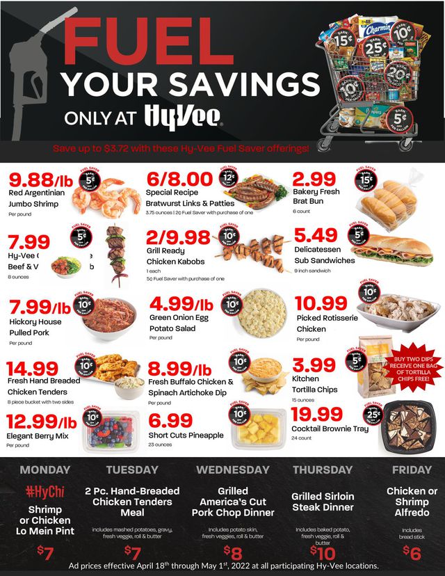 HyVee Ad from 04/18/2022