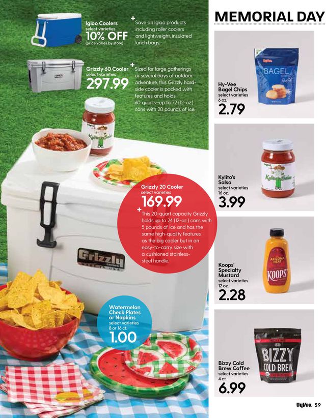 HyVee Ad from 05/01/2022