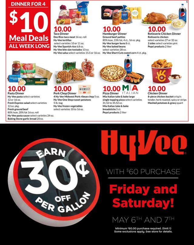 HyVee Ad from 05/04/2022