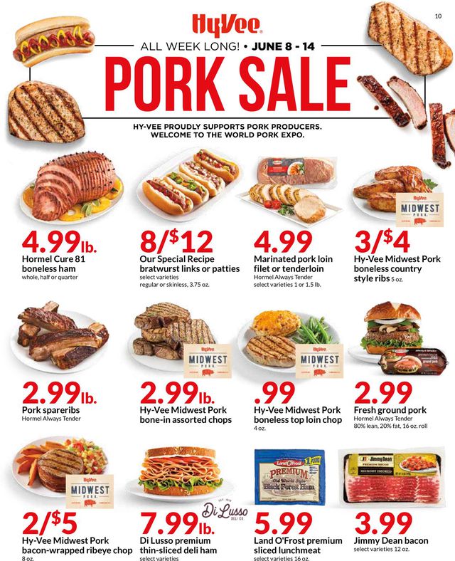 HyVee Ad from 06/08/2022