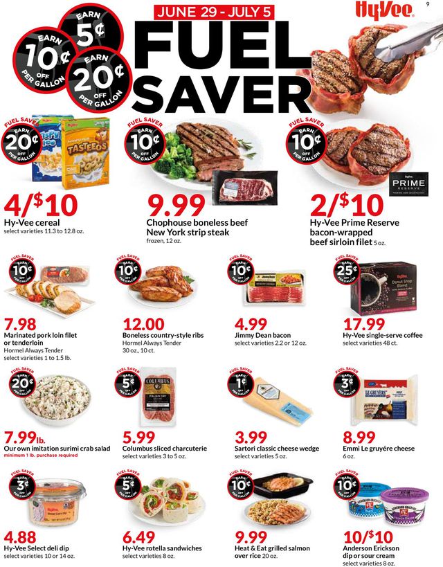 HyVee Ad from 06/29/2022
