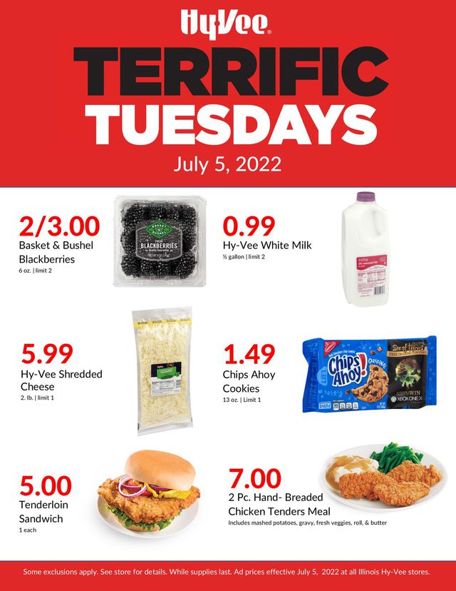 HyVee Ad from 07/05/2022
