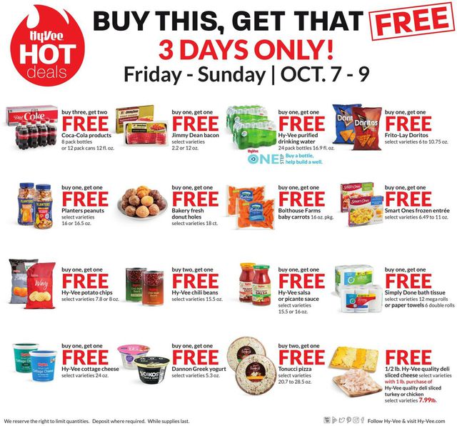 HyVee Ad from 10/07/2022