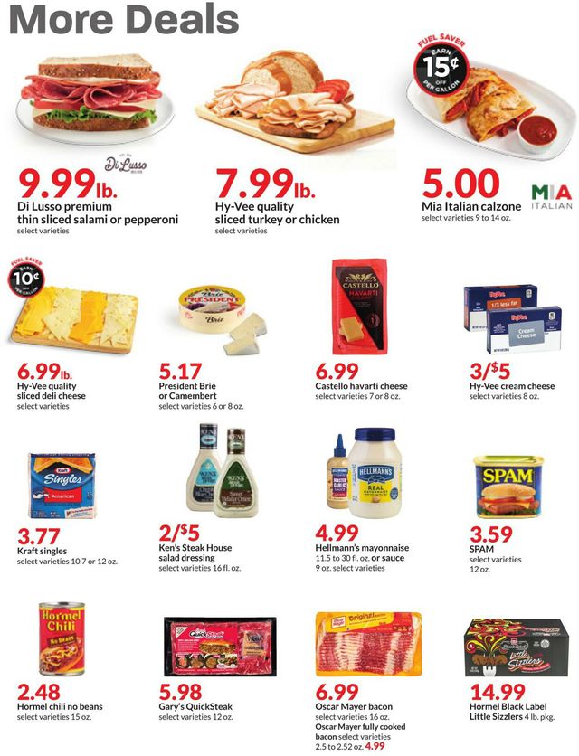 HyVee Ad from 10/19/2022
