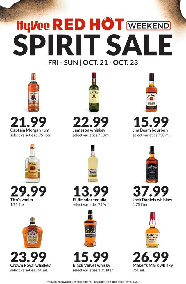 HyVee Ad from 10/21/2022