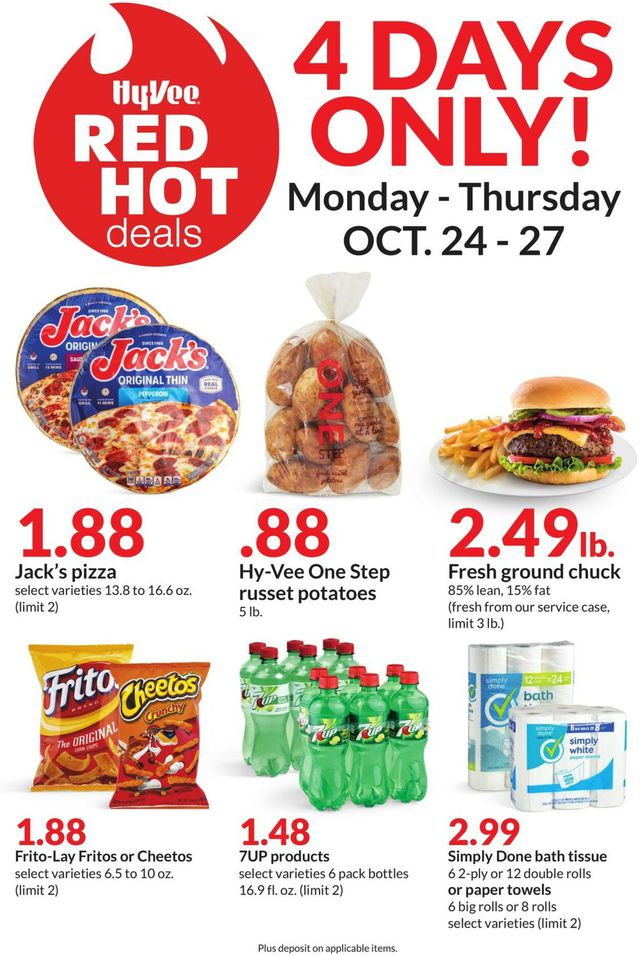 HyVee Ad from 10/24/2022