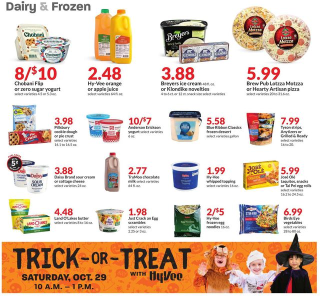 HyVee Ad from 10/26/2022