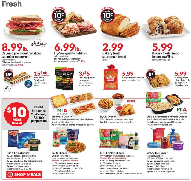HyVee Ad from 11/09/2022