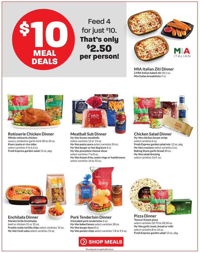 HyVee Ad from 11/16/2022