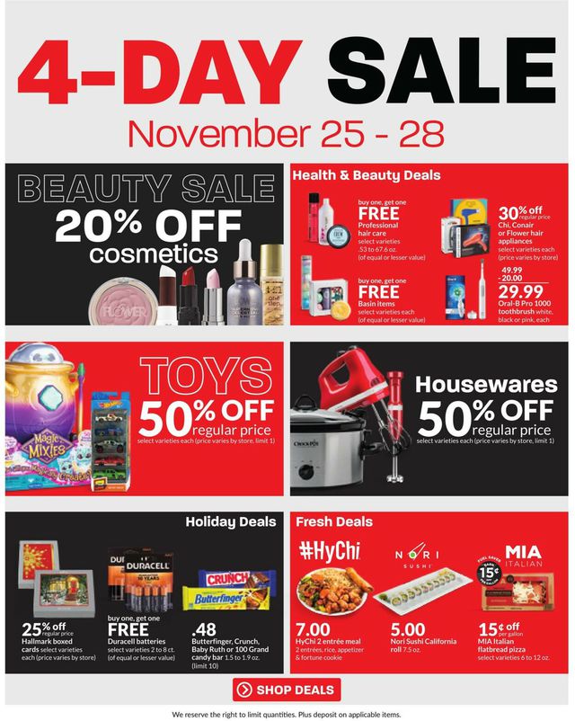 HyVee Ad from 11/25/2022