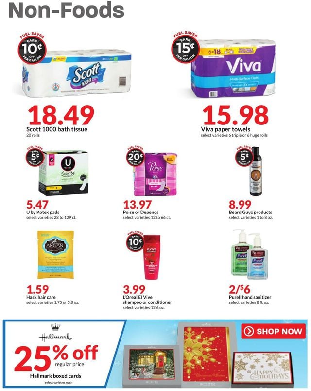 HyVee Ad from 11/30/2022