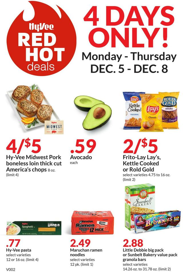 HyVee Ad from 12/05/2022