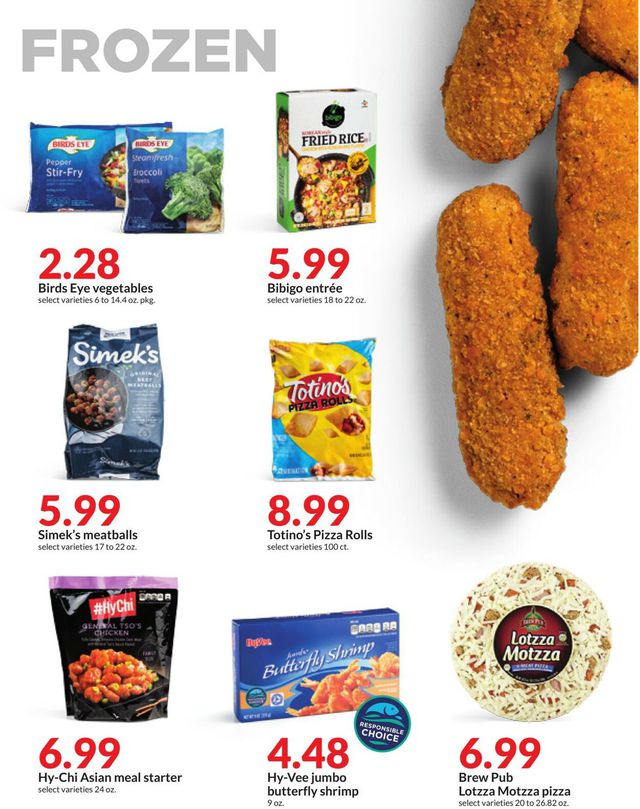 HyVee Ad from 01/25/2023