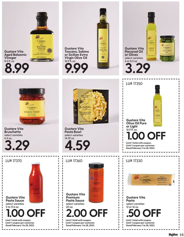 HyVee Ad from 02/01/2023