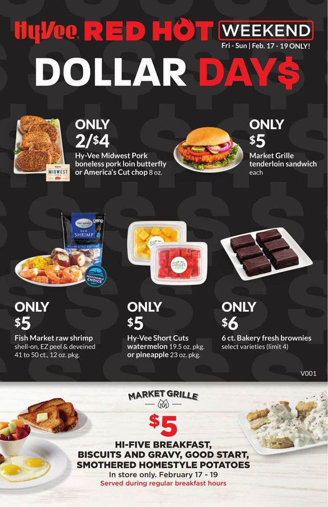 HyVee Ad from 02/17/2023